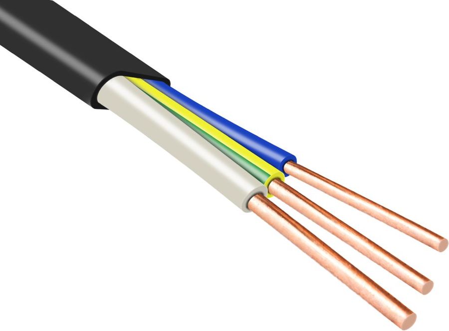 ВВГ-П нг(А) 3х2,5 Силовой негорючий кабель