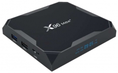 Ресивер IPTV X96 max+ 4/64Гб, Android 9.0, WiFi (2,4+5), Lan, USB
