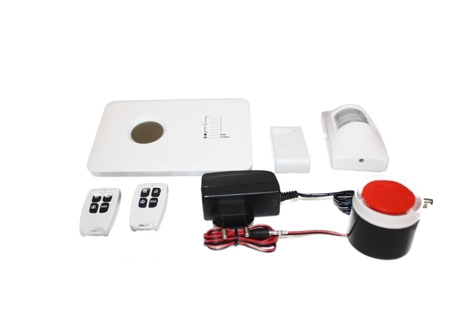 GSM охранная система H17 / 2датчика +сирена+пульт